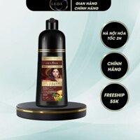 Dầu gội nâu Gelissa nhật bản dầu gội đen tóc, nâu tóc tự nhiên dầu gội nhuộm tóc thảo dược 500ml