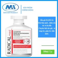 DẦU GỘI NGĂN NGỪA RỤNG TÓC RADICAL MED ANTI HAIR LOSS SHAMPOO (300ml)Bác sĩ da liễu kê đơn trong viện