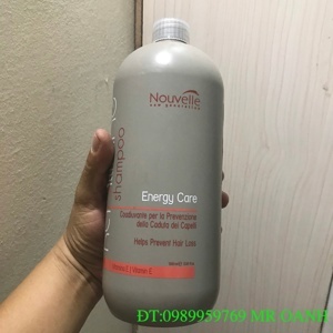 Dầu gội nhân sâm chống rụng và kích thích mọc tóc Nouvelle Kapillixine Enery Care Sampoo - 1000ml