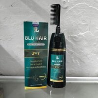 Dầu gội nhuộm đen tóc phủ bạc Blu hair thảo dược 200ml