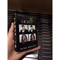 Dầu gội nhuộm đen tóc thảo dược Lich5