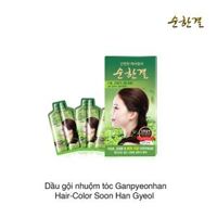 Dầu gội nhuộm tóc Ganpyeonhan Hair-Color Soon Han Gyeol (Natural Brown)
