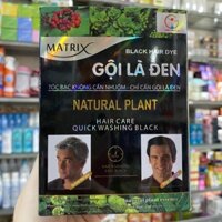 Dầu gội nhuộm tóc Gội Là Đen Matrix 10 gói