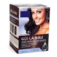 Dầu Gội Nhuộm Tóc Gội Là Nâu Matrix (10 gói x 30ml/hộp)