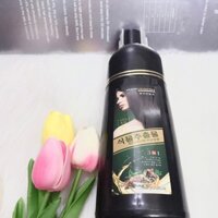 Dầu gội nhuộm tóc phủ bạc - Dầu gội nhuộm tóc đen Hàn Quốc