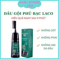 Dầu gội nhuộm tóc phủ bạc thông minh từ thảo dược  Laco Black Hair 200ml Cam kết hàng chính hãng