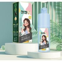 Dầu gội nhuộm tóc thảo dược HELLOII BUBLE, dầu gội nhuộm tóc màu nâu hạt dẻ Helloii Bubble 230ml