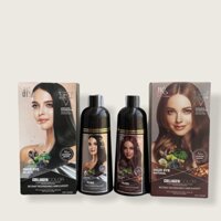 Dầu gội (nhuộm)đen tóc, nâu tóc DL Collagen - phủ bac 100%, không dính da đầu