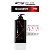 Dầu gội nước hoa X-Men For Boss Intense 650g - Mùi hương trầm đầy nội lực
