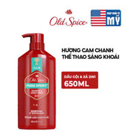 Dầu Gội Old Spice 2in1 – Hương nước hoa 650ml