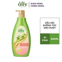 Dầu gội Olive dưỡng tóc siêu mượt 650ml + tặng 5g dầu xả