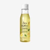 Dầu gội Oriflame 41354 Love Nature Shampoo For Oily Hair with Organic Lemon and Mint với chanh và bạc hà hữu cơ – dành cho tóc dầu – 250ml