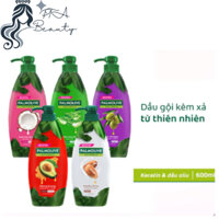 Dầu gội Palmolive kèm xả 2 trong 1 chiết xuất thiên nhiên 600ml .