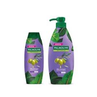 Dầu Gội Palmolive Màu Tím Naturals Silky Straight Shampoo