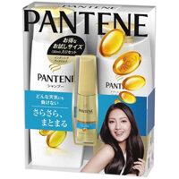 Dầu gội Pantene Pro-V set 3 xanh dương cho tóc thường 450ml nội địa nhật