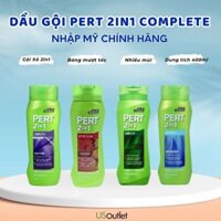Dầu Gội Pert 2in1 Shampoo & Conditioner 400ml Nhiều Mùi Nhập Mỹ