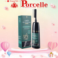 Dầu Gội Phủ Bạc chính hãng Laco Black Hair 200ml giúp tóc đen tự tin sau 9 phút