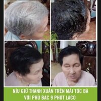 Dầu gội phủ bạc đen tóc Lacco 200ML (cam kết thật 100%)