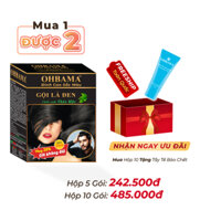 Dầu Gội Phủ Bạc - Gội Là Đen OHBAMA [Hộp 5 Gói]