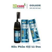 Dầu Gội Phủ Bạc Golade 200ml - Dầu Gội Thảo Dược Đen Tóc, Sạch Gàu, Dưỡng Ẩm Da Đầu An Toàn Cho Mọi Loại Da