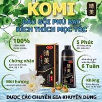 Dầu gội phủ bạc Komi 100% thảo dược thiên nhiên của hãng Komi Nhật