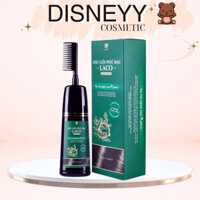 Dầu gội phủ bạc Laco Black Hair 200ml giúp tóc đen tự tin sau 9 phút phủ bạc đen, nhuộm tại nhà an toàn