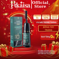 Dầu gội phủ bạc Laco Black Hair 200ml giúp tóc đen tự tin sau 9 phút phủ bạc đen, nhuộm tại nhà an toàn