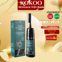 Dầu gội phủ bạc Laco Black Hair 200ml giúp tóc đen tự tin sau 9 phút phủ bạc đen, nhuộm tại nhà an toàn