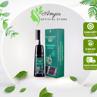 Dầu gội phủ bạc Laco Black Hair 200ml giúp tóc đen tự tin sau 9 phút phủ bạc đen, nhuộm tại nhà an toàn