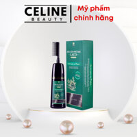 Dầu gội phủ bạc Laco Black Hair 200ml giúp tóc đen tự tin sau 9 phút phủ bạc đen, nhuộm tại nhà an toàn