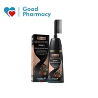 Dầu gội phủ bạc Maxxhair giúp tóc đen, bóng và mềm mượt, chiết xuất Hà thủ ô, hạt cà phê, an toàn, lành tính cho da đầu