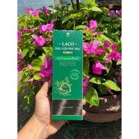 Dầu Gội Phủ Bạc Thảo Dược Laco Black Hair 200ml - Gội Là Đen Nhuộm Tóc Tự Tin Sau 9 Phút