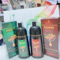 Dầu gội phủ bạc tóc đen - nâu karatin phủ bạc hiệu quả tại nhà 500ml