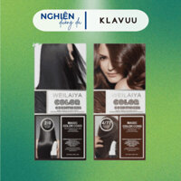 Dầu Gội Phủ Bạc Weilaiya Dầu Gội Nhuộm Tóc Đen Dưỡng Tóc Bóng Mượt Bền Màu Chắc Khỏe - 100ml