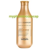 DẦU GỘI PHỤC HỒI 3 TÁC ĐỘNG LIPIDIUM ABSOLUT REPAIR LOREAL SHAMPOO 300ML