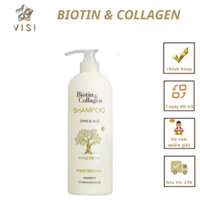 Dầu gội phục hồi, chống rụng tóc Biotin Collagen Voudioty trắng 500MLNguyên dầu gội 1 chai