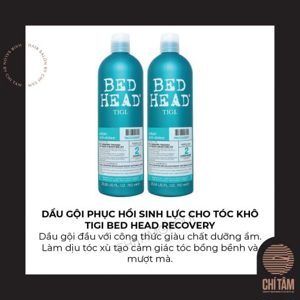 Dầu gội phục hồi tóc hư số 2 Bed Head Urban Antidotes Tigi Recovery Shampoo - 750ml