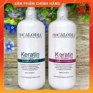 Dầu gội phục hồi tóc hư tổn Calodia Keratin - 500ml