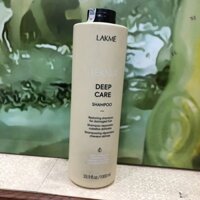 Dầu gội phục hồi tóc hư tổn Lakme Teknia Deep Care Shampoo 1000ml ( New 2020 )