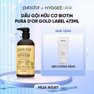 Dầu Gội Pura Dor Hair Giúp Mọc Và Ngăn Rụng Tóc