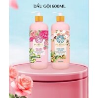 Dầu Gội Purite Chắc Khỏe Anh Đào & Ống Mềm Hoa Hồng 600ml