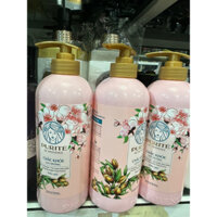 dầu gội purite olive hoa anh đào  600ml mẫu mới bao hằng chuẩn