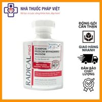 Dầu Gội Radical Đỏ Ngăn Ngừa Rụng Tóc Hiệu Quả, Dầu Gội Radical Med Anti-Hair Loss Shampoo 300ml