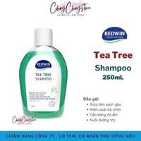 Dầu Gội Redwin Tea Tree Shampoo 250mL Giúp phục hồi tóc, giảm khô và gãy rụng (Hàng nhập khẩu)