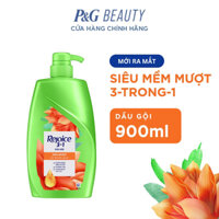 Dầu gội rejoice 900ml siêu mượt 3 trong 1