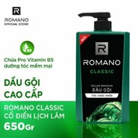 Dầu gội Romano Classic 650ml