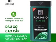 Dầu Gội Romano Classic Chai 180g