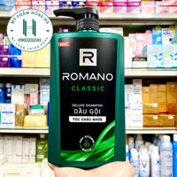 Dầu gội Romano Classic, dầu gội nước hoa nam giới 650ml