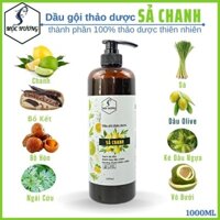 Dầu gội SẢ CHANH Mộc Hương - Sạch gàu, giảm nhờn, kích mọc tóc 500ml & 1000ml