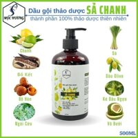 Dầu gội SẢ CHANH Mộc Hương 500ml - Sạch gàu, giảm nhờn, kích mọc tóc